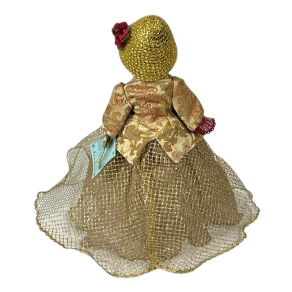 Madame Alexander restrung 10" Portrettes China Sun doll with stand. - Picture 8 of 8